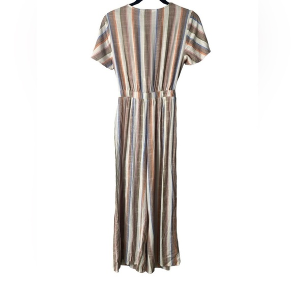 Show Me Your Mumu Val Striped Jumpsuit Shoreburt - Picture 6 of 12